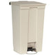 Rubbermaid afvalbak 561160 rood 68.1l