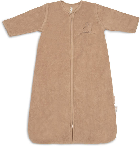 Jollein baby slaapzak met afristbare mouw 110cm - sleepy miffy terry