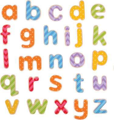 Bigjigs magnetische letters (kleine letters)