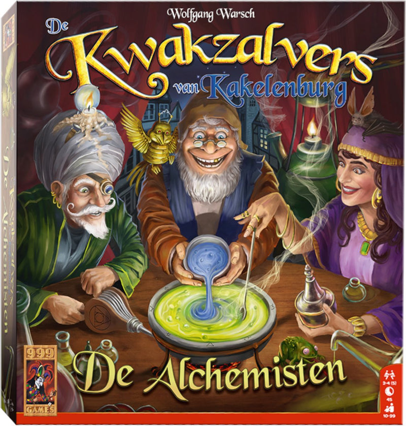 Load image into Gallery viewer, 999games 999 games de kwakzalvers van kakelenburg: de alchemisten uitbreiding bordspel
