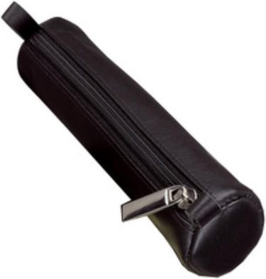 Alassio pennenetui - nappa leer - zwart - ju-43041
