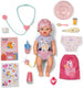 Baby born lena little cares 36 cm pop roze kinderen