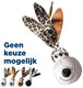 Kong wubba floppy ears - hondenspeelgoed - 31.8 x 11.5 x 8.9 cm - multi - l