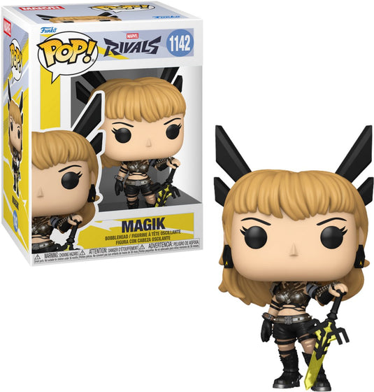 Funko marvel marvel rivals - magik vinylfiguur 1142 unisex pop! - neutraal - standard