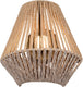 Rl live your light reality lira - wandlamp - naturel - incl. 1x smd 1,5 w - 4-stappen touch - usb-aansluiting - wandmontage - oplaadbaar - snoerloos