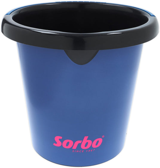 Sorbo schoonmaakemmer - 5 liter - emmer met schenktuit - gerecycled plastic - blauw