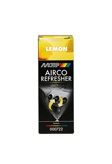 Motip car care black airco refresher in 150ml spuitbus- lemon