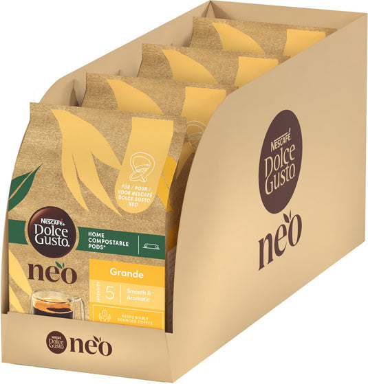 Nescafé dolce gusto neo koffiepads grande - 4x12 pads voor 12 koppen koffie