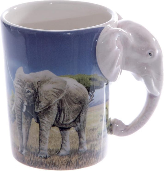 Puckator beker met olifant handvat