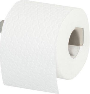 Tiger colar - wc rolhouder zonder klep - zonder te boren - toiletrolhouder zelfklevend - rvs geborsteld