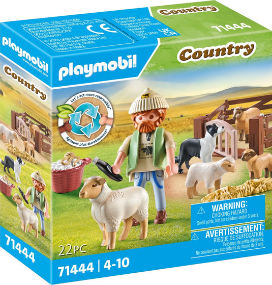 Playmobil country jonge herder met schapen - 71444