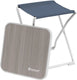Outwell baffin kruk transparant 49 x 41 x 41 cm