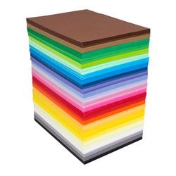 Knutselpapier tutorcraft a4 110 g m² kleurenassortiment 2160 vellen