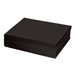 Knutselpapier tutorcraft a4 110 g m² zwart 500 vellen