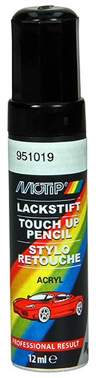 Motip 951019 - auto lakstift - zwart metallic - 12 ml