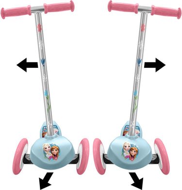 Stamp disney frozen 3-wiel kinderstep - steering step - meisjes - wit blauw