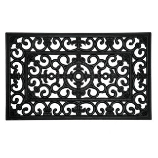 Load image into Gallery viewer, Hamat deurmat antiek french lilly 45x75 cm rubber | 2 stuks
