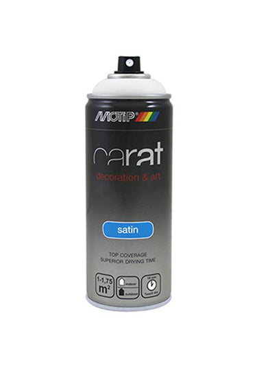Motip 1054620 - 08055 carat satin pure white 400 ml | 1 stuks