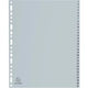 Tabbladen exacompta 1-31 grijs