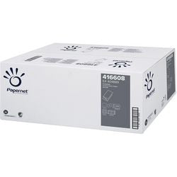 Papieren handdoeken papernet 416608 standard natuur 1-laags