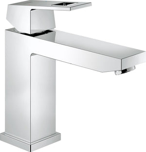 Grohe eurocube wastafelkraan - medium uitloop - chroom - waterbesparend