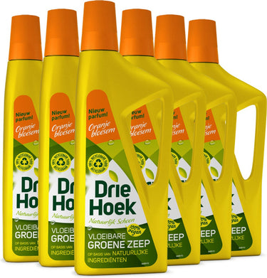 Driehoek vloeibare zeep - oranjebloesem - 6 x 725ml
