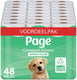 Page ® toiletpapier - compleet schoon gerecycled wc papier - 48 rollen - 100% gerecyclede vezels - voordeelverpakking