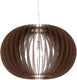 Eglo stellato hanglamp - e27 - ø 23 cm - nikkelmat