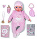 Baby born babypop annabell 43cm met accessoires en geluid.