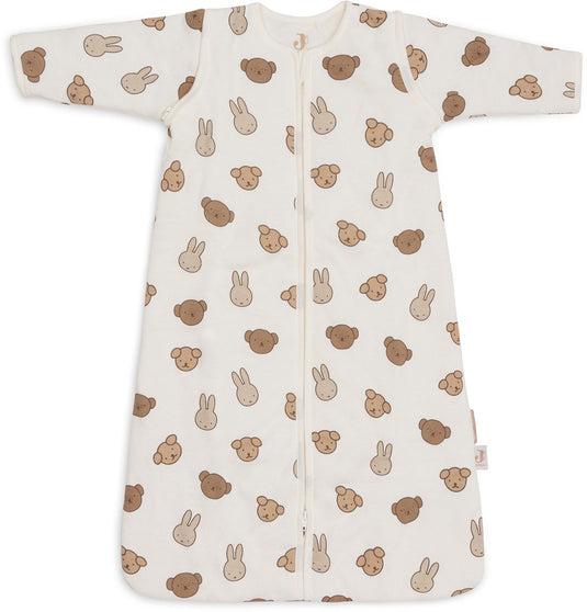 Jollein slaapzak baby met afristbare mouw 70cm - miffy and friends
