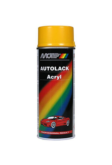 Motip 43290 - autolak spuitbus - geel - 400ml
