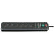 Stekkerdoos brennenstuhl secure-tec bn3018 zwart
