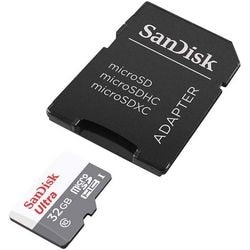 Microsd-kaart sandisk ultra lite 32 gb grijs, wit