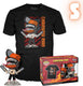 Funko pop! tee: chainsaw man - chainsaw man leaping - s - confidential
