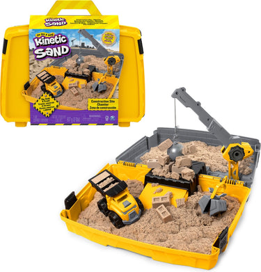 Kinetic sand – bouwplaatskoffer - 907g origineel