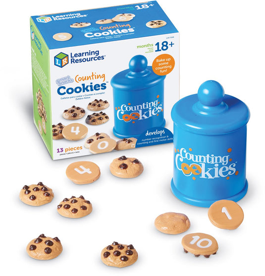 Learning resources smart snacks® counting cookies™ - 1+