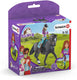 Schleich horse club - speelfigurenset - lisa storm - kinderspeelgoed voor jongens en meisjes - 5 tot 12 jaar - 42541