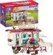 Schleich horse club - woonwagen voor geheime club-bijeenkomsten - kinderspeelgoed voor jongens en meisjes - 5 tot 12 jaar - 42593