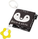 Babyono baby ono black white zacht buggyboekje 542
