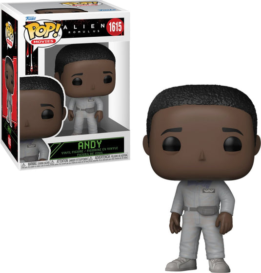 Funko alien romulus - andy vinylfiguur 1615 pop! meerkleurig pvc - fan merch, film, horror