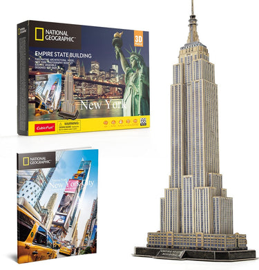 Cubic fun 3d puzzel national geographic empire state building