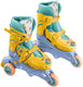 Mondo rolschaatsen 3 wielen stitch - maat 29-32cm