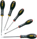 Stanley 5-delige fatmax schroevendraaierset parallel 3.5 x 75mm. 4 x 100mm. 5.5 x 125mm phillips ph1 x 100mm. ph2 x 125mm