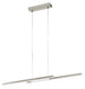 Eglo connect.z fraioli-z smart hanglamp - 105,5 cm - grijs wit - instelbaar rgb wit licht - dimbaar - zigbee
