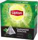Lipton green tea japanse sencha - 80 theezakjes piramid - groene thee sencha - 4 x 20 zakjes - voordeelverpakking