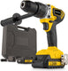 Powerplus - yellow - powx00530 - 20 v - borstelloos - schroef-, klopboormachine - borstelloos 20v 120nm - incl. 2 batterijen 20v 2.0ah en lader