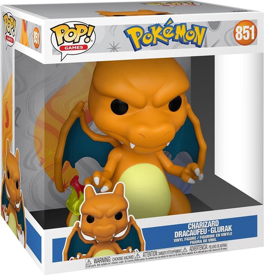 Funko pop games: jumbo pokemon - charizard pop (25cm)