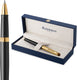 Waterman hémisphère-rollerbalpen | de opera-collectie | zwart goud | geschenkverpakking