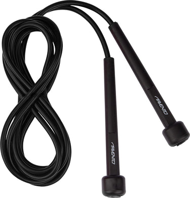 Avento springtouw basic - slim grip - zwart