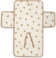 Jollein verschoonmatjes met opbergvakken - mini teddy bear - little waffle